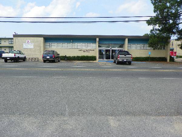 Outside of the Carver-McDonald Branch Library