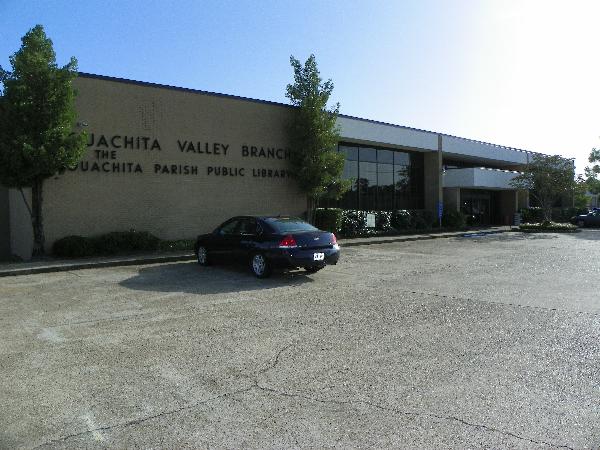 Front of Ouachita Valley Branch Library