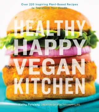 Healthy happy vegan kitchen cover